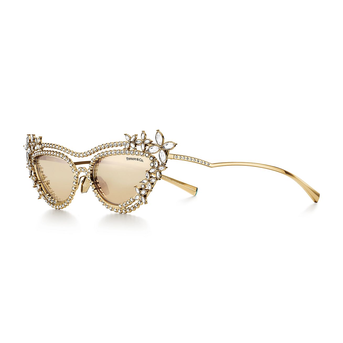 ティファニー サングラス サングラス ゴールドプレート メタル ミラー