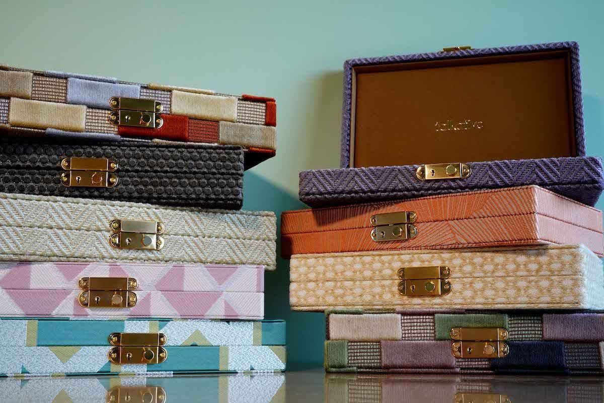 トーカティブ、特別なファブリックを用いた限定ジュエリーボックスを