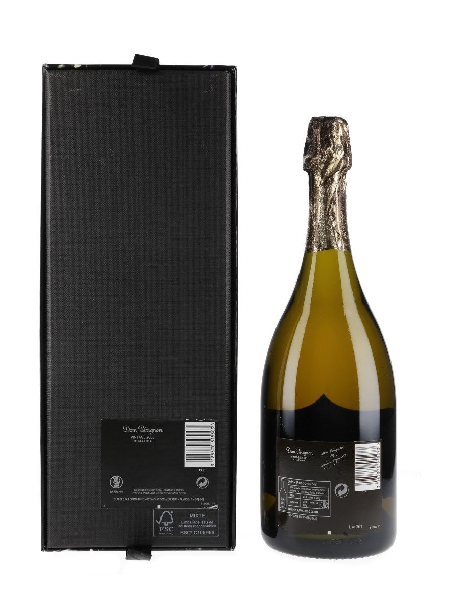 Dom Perignon 2003 - Lot 108443 - Buy/Sell Champagne Online