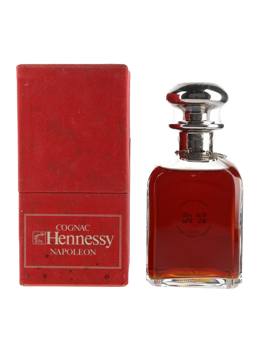 Hennessy Napoleon Silver Top Library Decanter - Lot 125908 - Buy