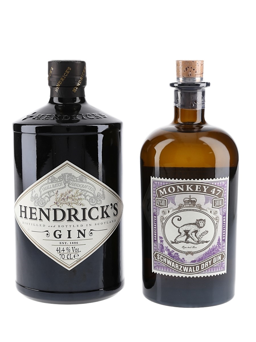 Hendrick's Gin & Monkey 47 - Lot 190735 - Buy/Sell Gin Online