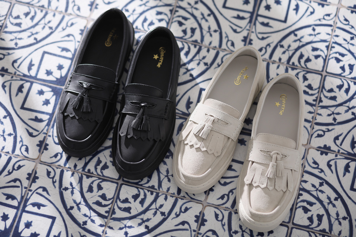 C*7様 コンバースタッセルローファー 27cm コンバース」の新作シューズ