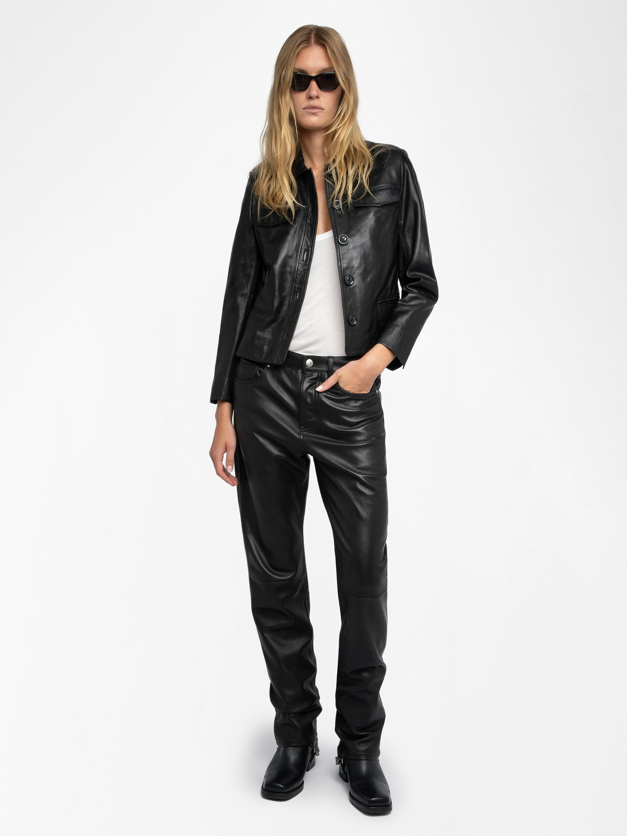 Elegant Women's Lambskin Jacket | Zadig&Voltaire | Zadig&Voltaire