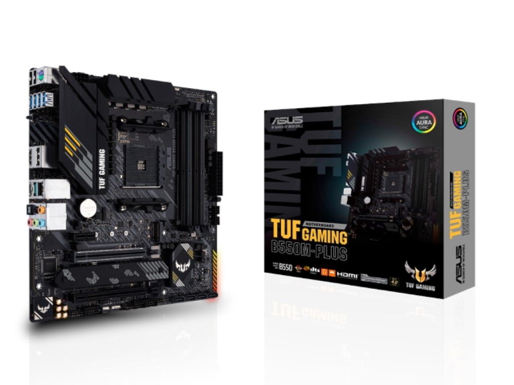 ASUS TUF GAMING B550M-PLUS AMD 500シリーズ Socket AM4対応 AMD B550