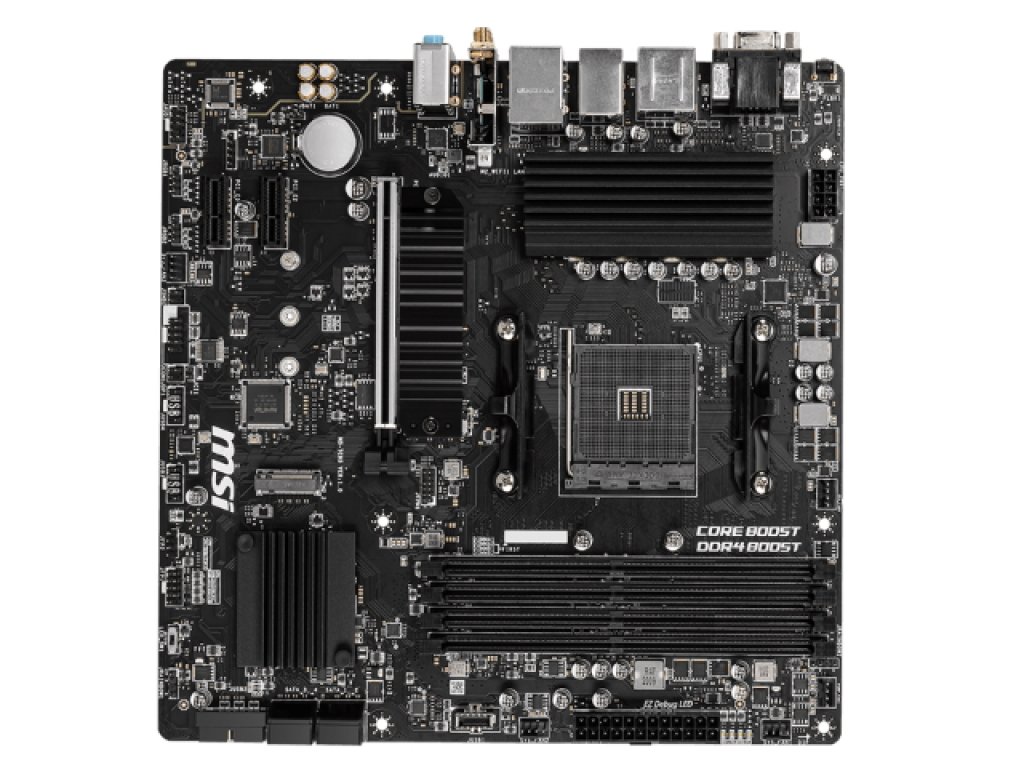MSI B550M PRO-VDH WIFI AMD 500シリーズ Socket AM4対応 AMD B550