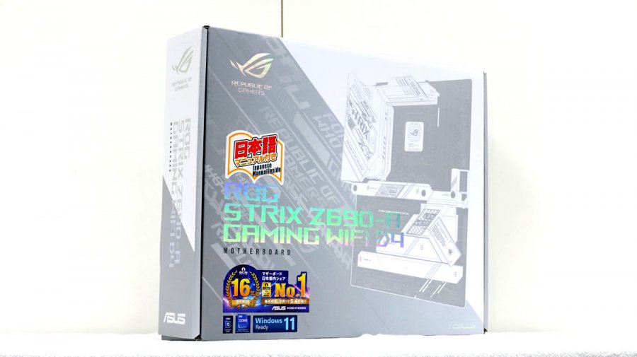 ASUSからAlder Lake-S対応インテルZ690搭載DDR4 ATXマザーボード「ROG