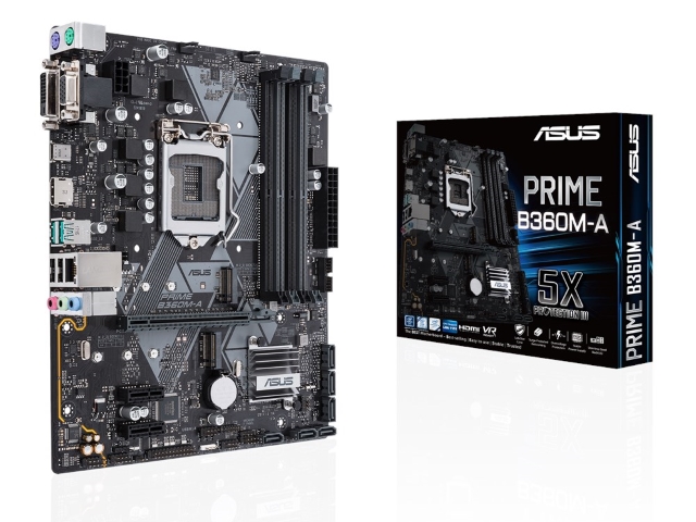 ASUS PRIME B360M-A インテル 300シリーズ LGA1151対応 intel B360