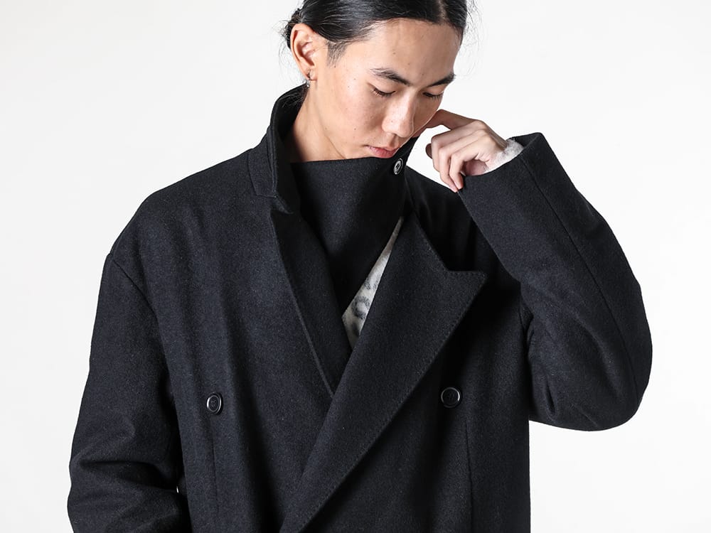 MASU ブラッシュドセーター コートスタイル -FASCINATE