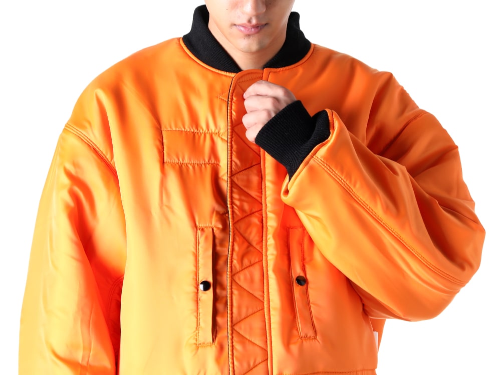 SAINT Mxxxxxx 2024-25AW Winter MA-1 jacket styling -FASCINATE