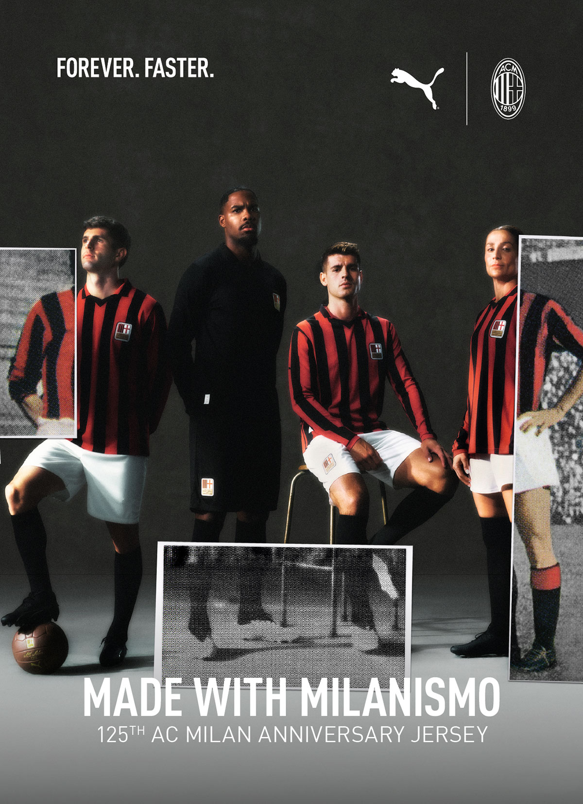 ACミラン クラブ創設125周年記念 ユニフォーム / AC Milan 125th