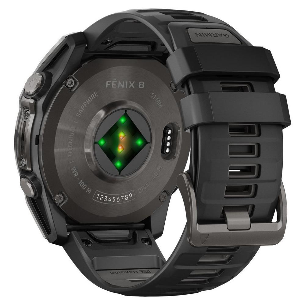 Garmin Fenix 8 AMOLED 51mm Multisport GPS Smartwatch 010-02905-21