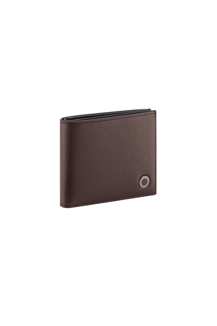 Brown Calf leather Bvlgari Bvlgari Man Bifold Wallet 294934 | Bvlgari