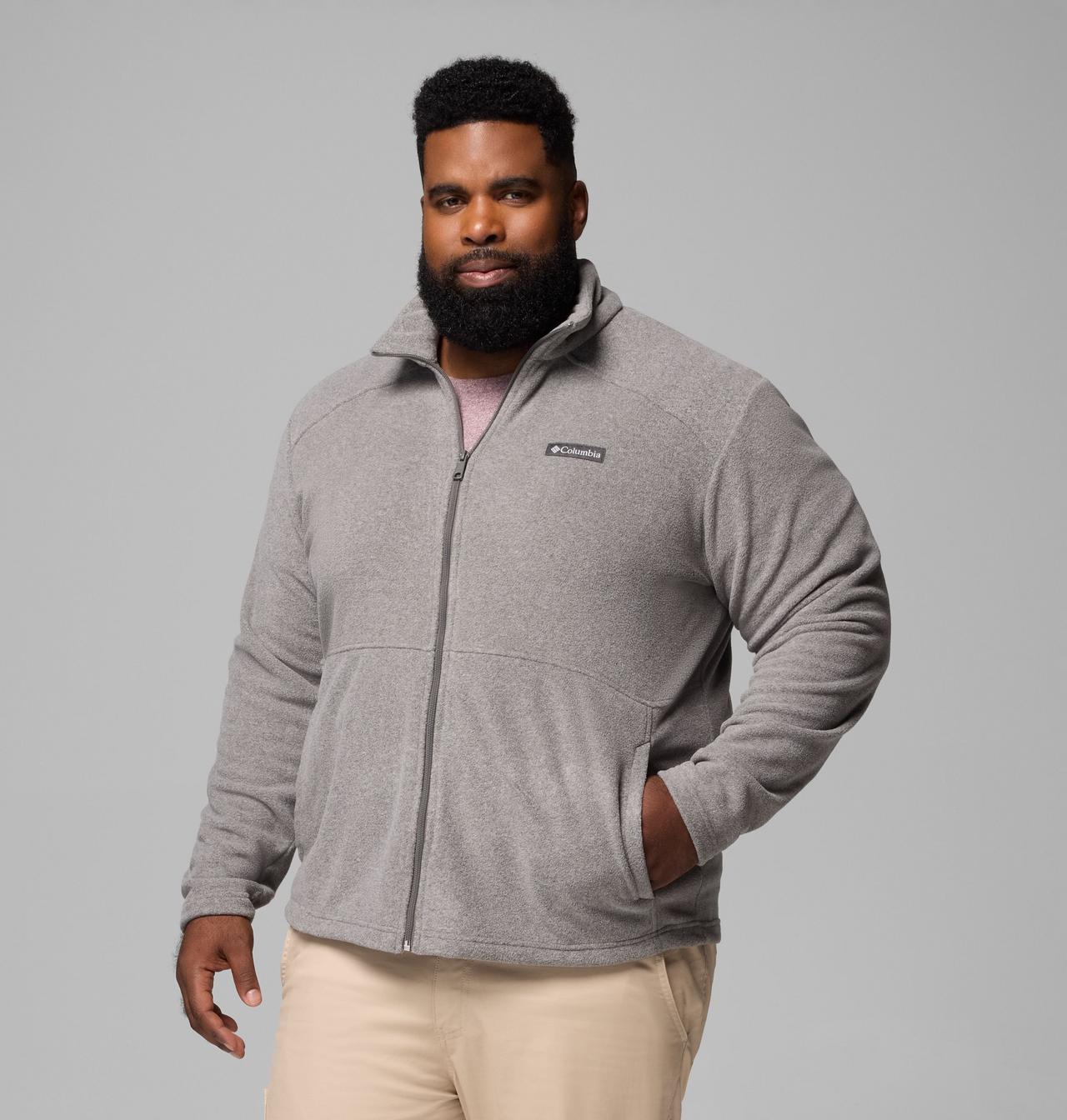 Men's Castle Dale Full Zip Fleece Jacket - Big | Columbia