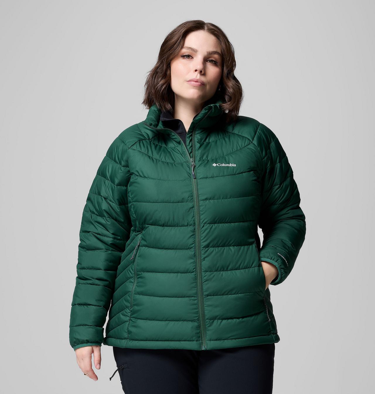 Women's Powder Lite II Full Zip Jacket - Plus Size | Columbia