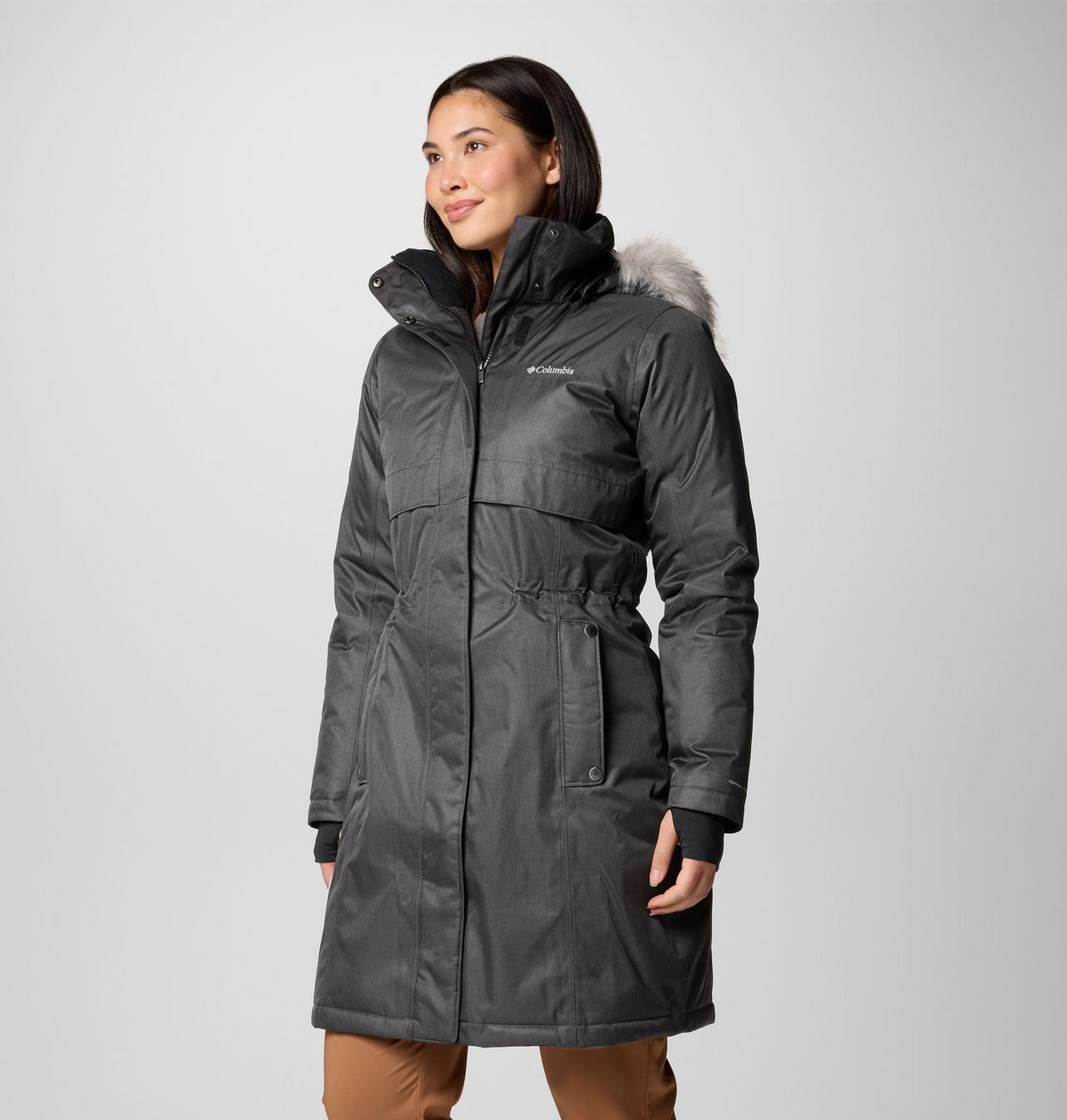 Women's Apres Arson II Winter Long Down Jacket | Columbia