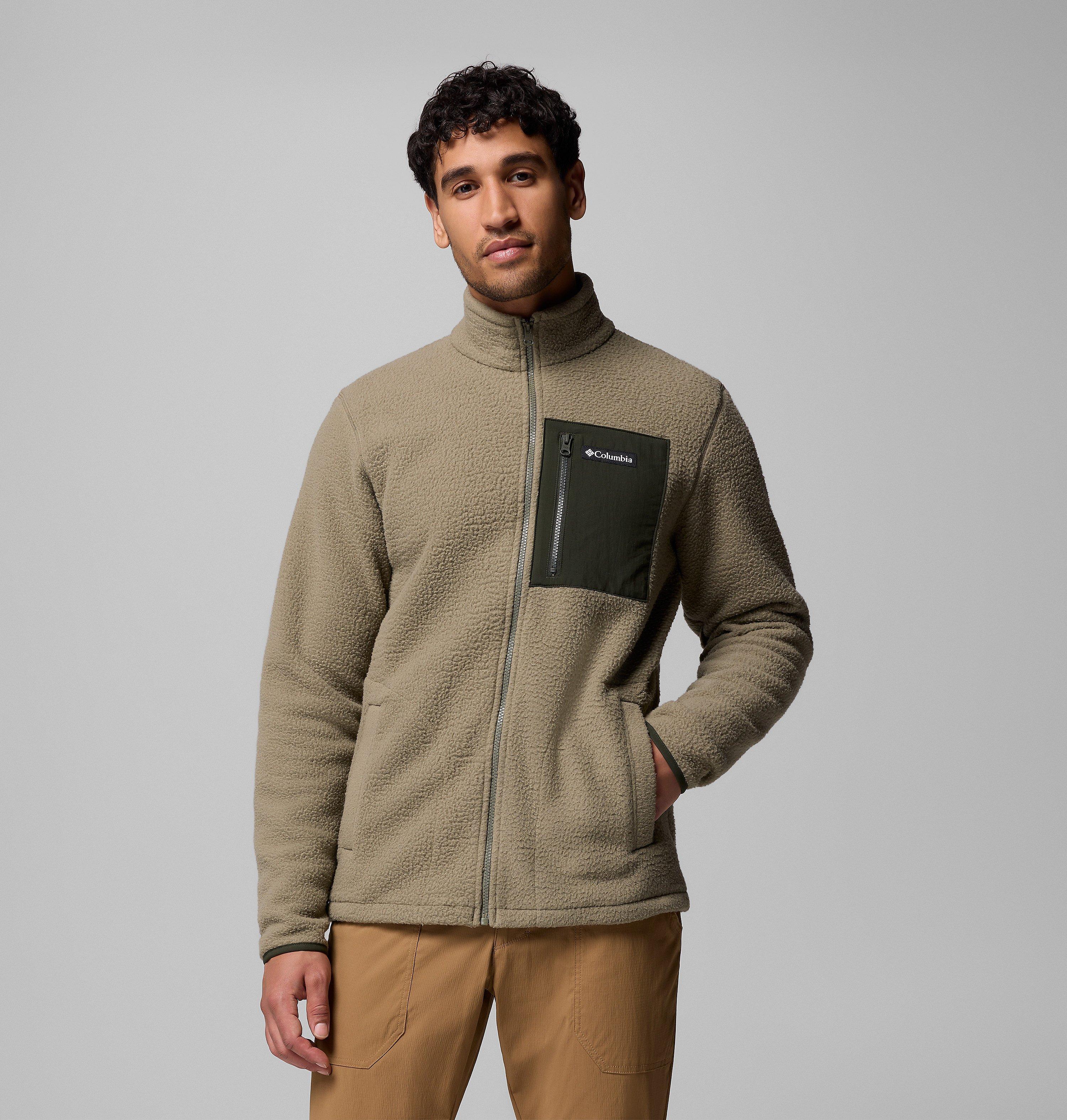 Men's Jasper Ridge™ Pebbled Full Zip Fleece - Tall