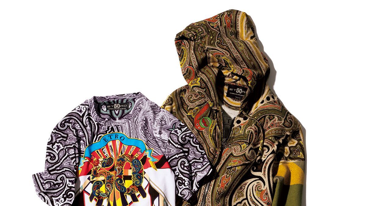 進化したペイズリーに注目！──“ETRO 50”カプセルコレクション | GQ JAPAN