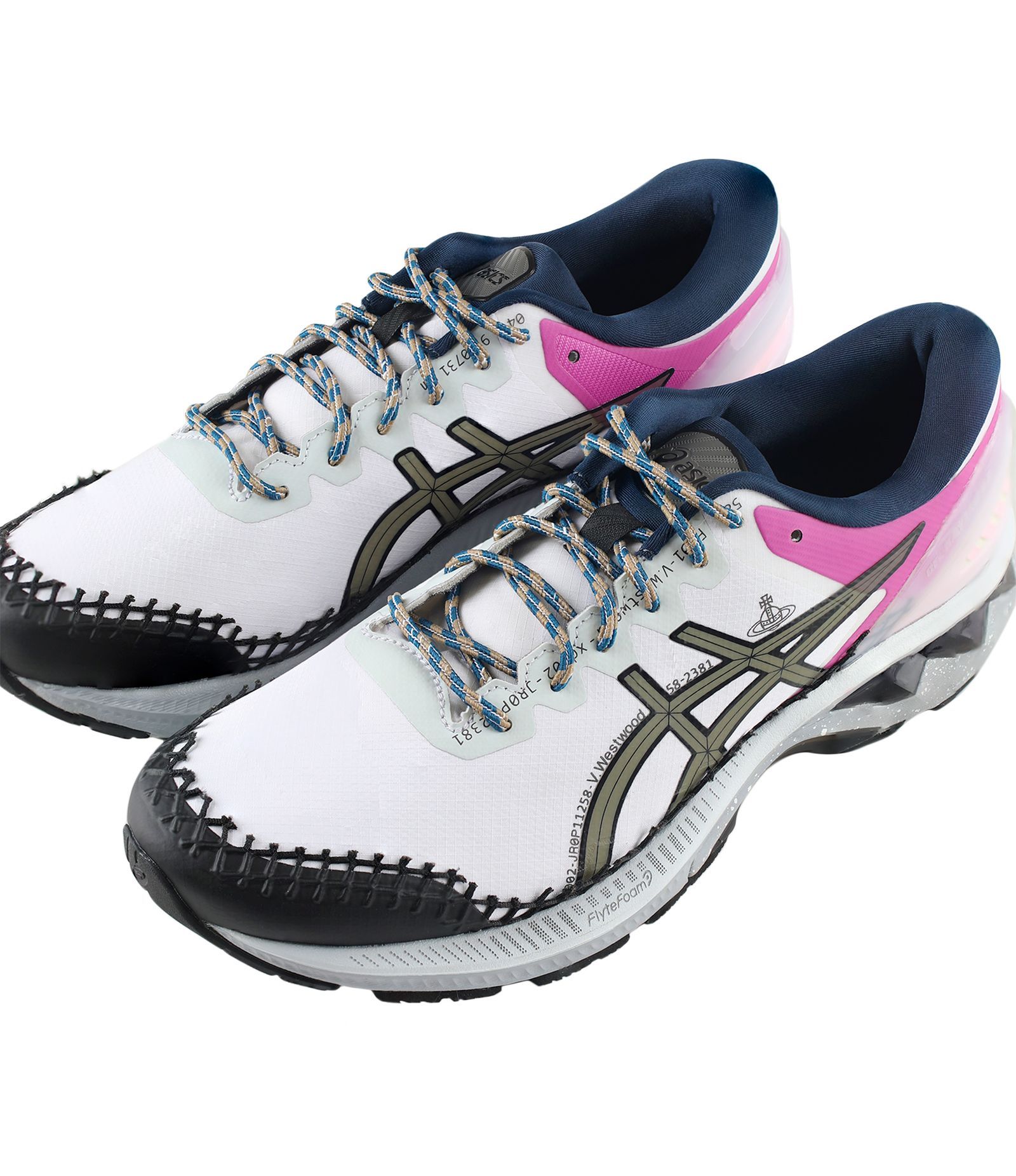 アシックスとヴィヴィアン・ウエストウッドによる多彩なスニーカー