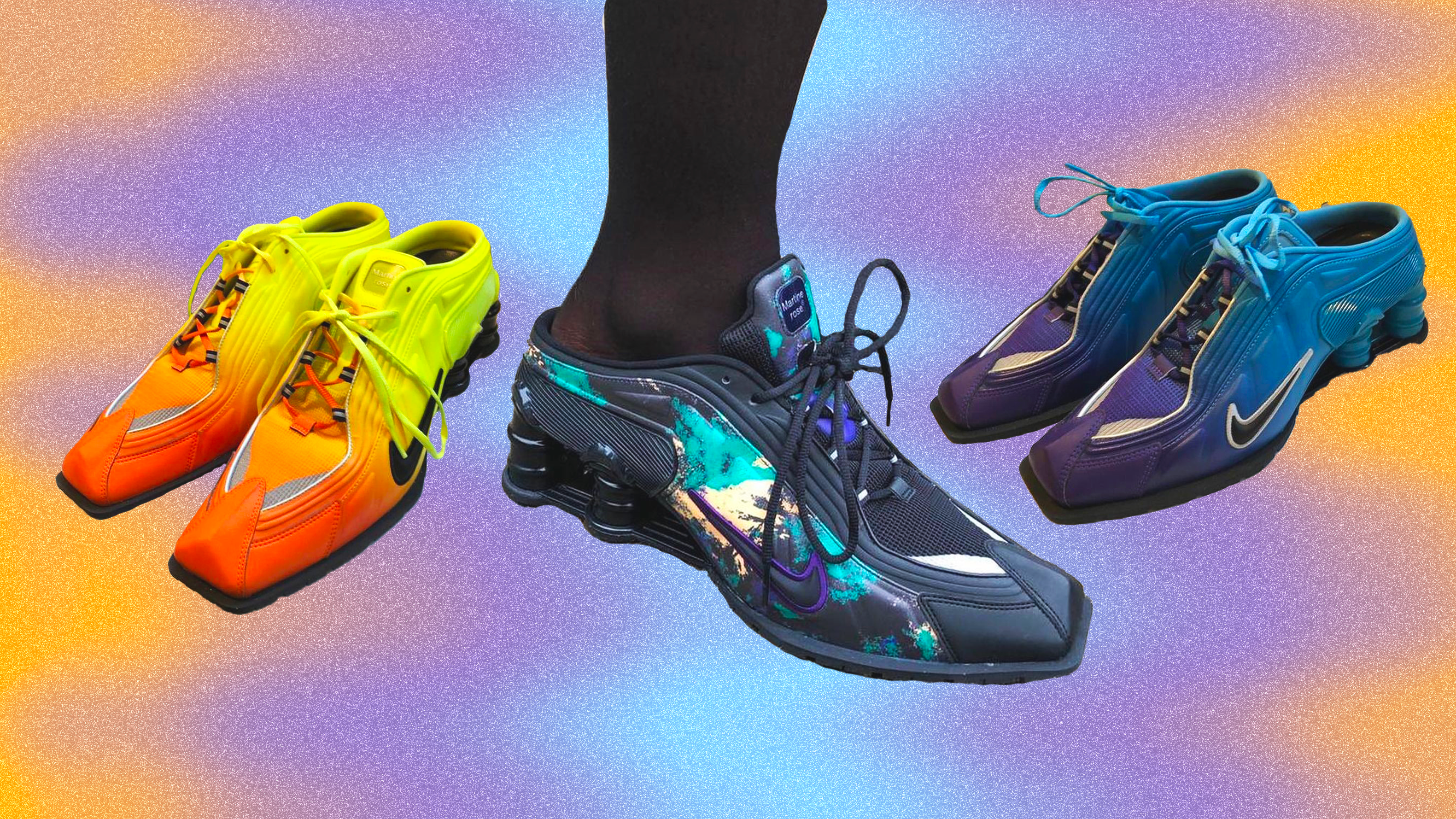 ナイキとマーティン・ローズのコラボスニーカー 「Shox MR4」が