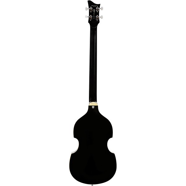 Hofner Ignition Series Short-Scale Violin Bass Guitar - Black