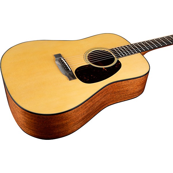 Martin D-18 Standard Satin Dreadnought Acoustic Guitar Natural