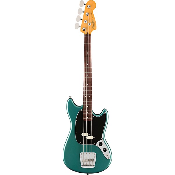 Fender American Pro Mustang Bass Rosewood Sherwood Green Metallic