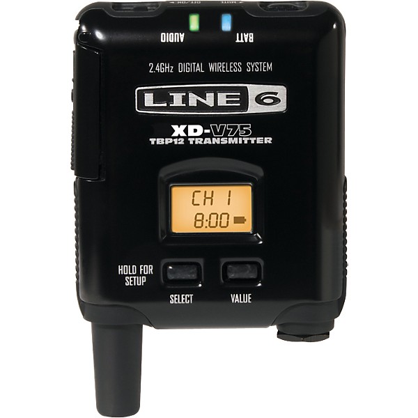 Line 6 XD-V75 Digital Wireless Handheld Microphone System Black