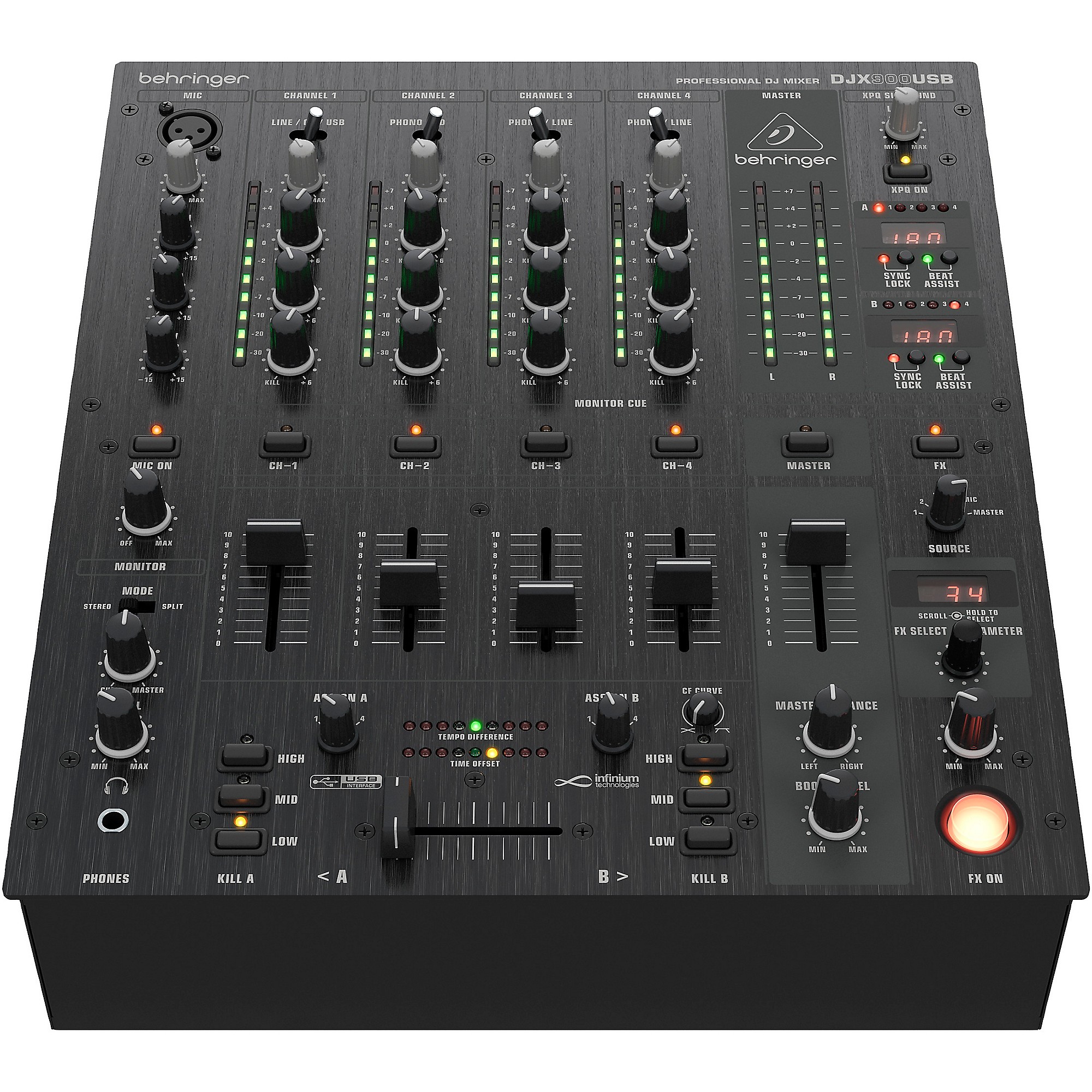 Open Box Behringer DJX900USB Pro Mixer Regular 888366009185