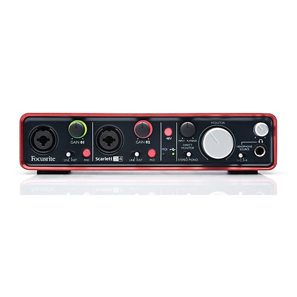 Focusrite Scarlett 2i4 USB Audio Interface | Guitar Center