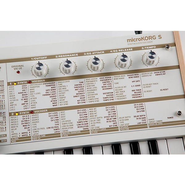 KORG microKORG-S Synthesizer/Vocoder With Built-In Speaker System