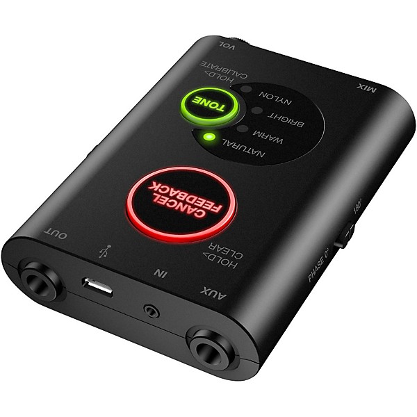 IK Multimedia iRig Acoustic Stage Clip-on Microphone Black