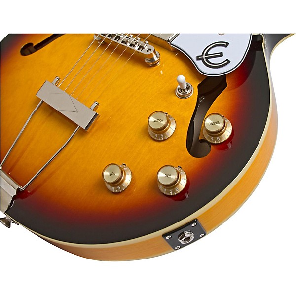 Epiphone Casino Coupe Hollowbody Electric Guitar Vintage Sunburst