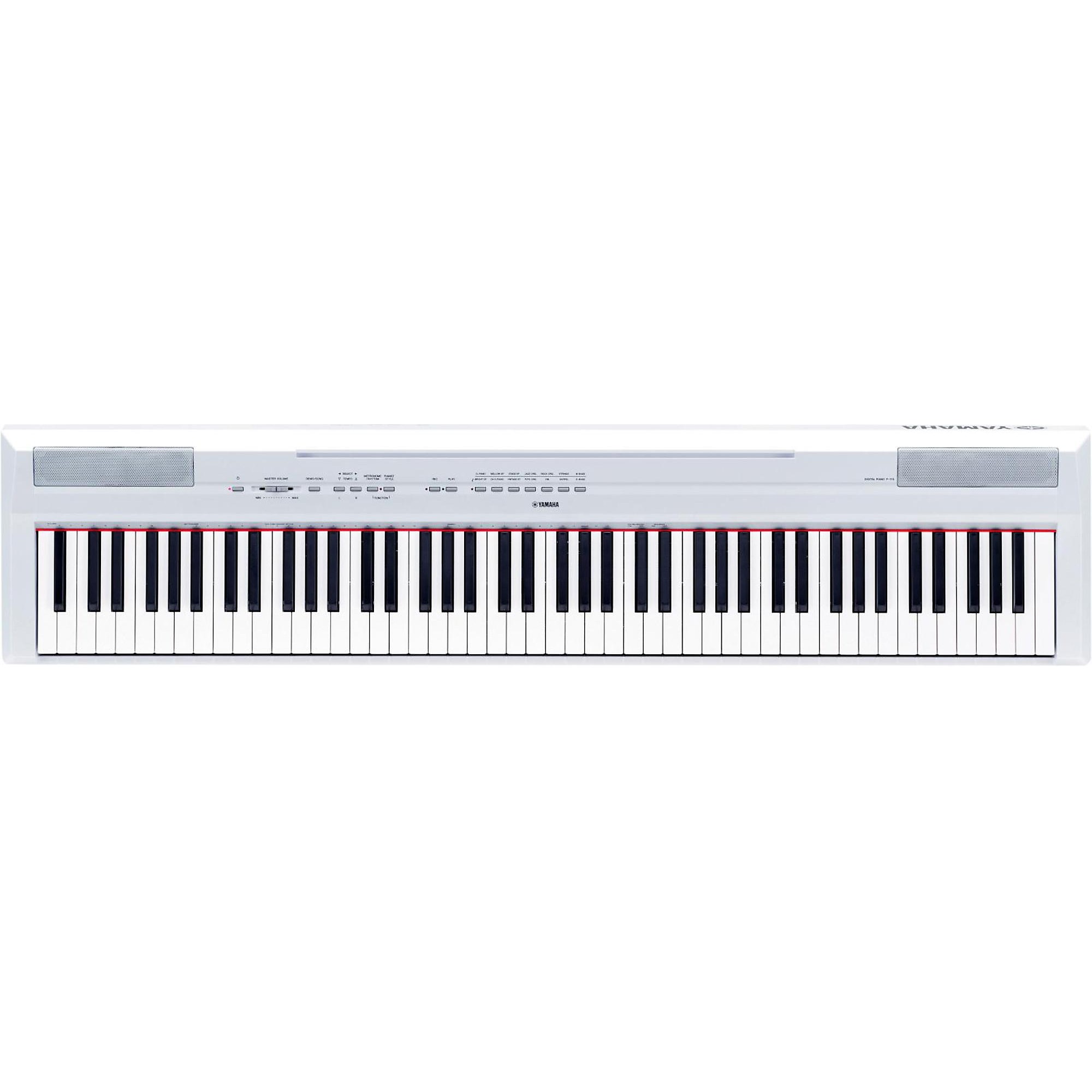 Yamaha P-115 88-Key Weighted Action Digital Piano with GHS Action