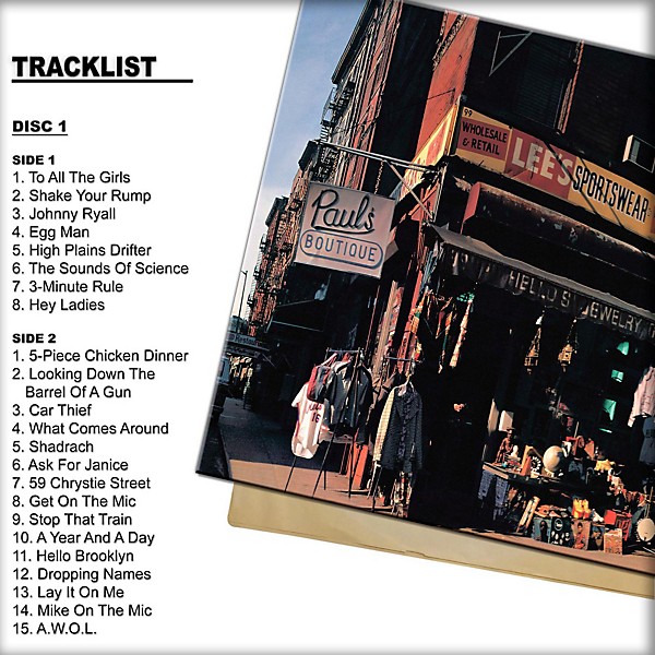 Universal Music Group Beastie Boys - Paul's Boutique (20th