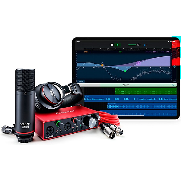 Open Box Focusrite Scarlett 2i2 Studio Pack (Gen 3) | Guitar Center