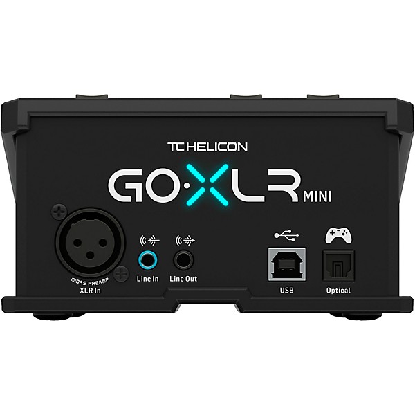 TC Helicon GoXLR Mini - Mixer and USB Audio Interface for