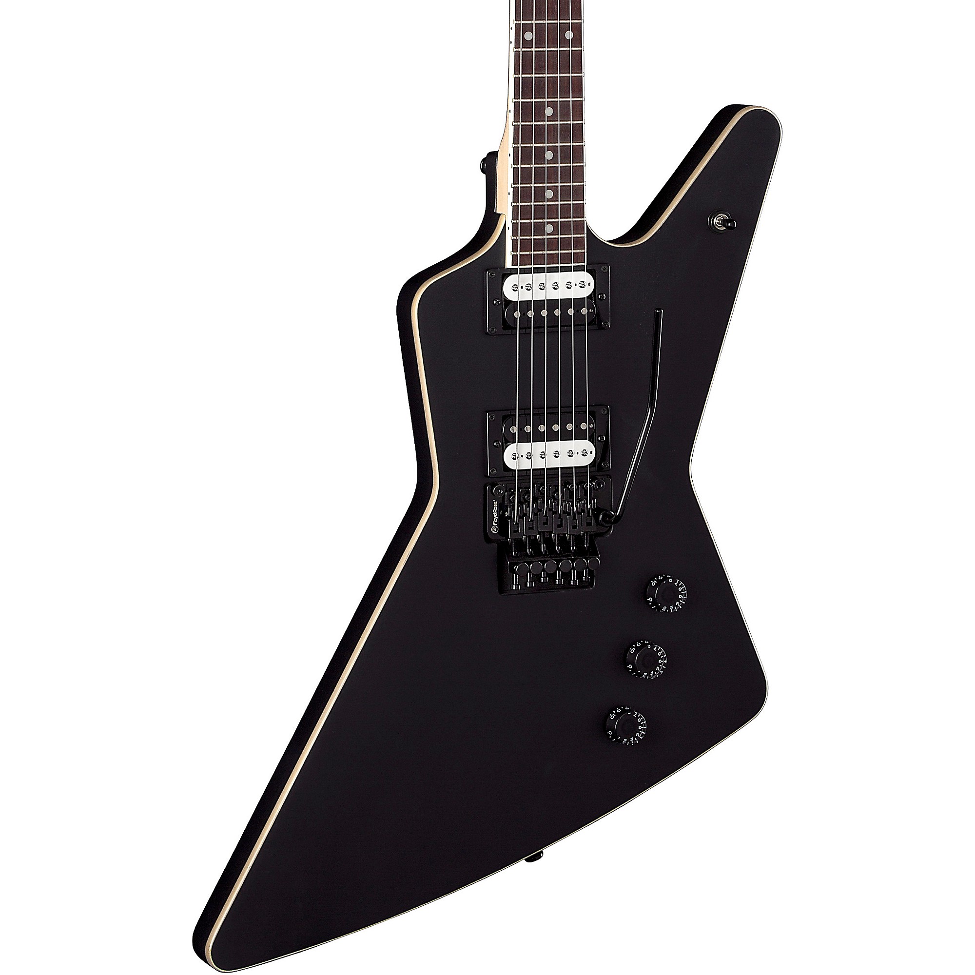 Dean ZX With Floyd Electric Guitar Black Satin | Guitar Center