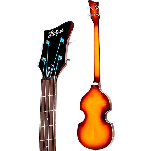 Hofner Ignition Series Left-Handed Short-Scale Violin Bass Guitar