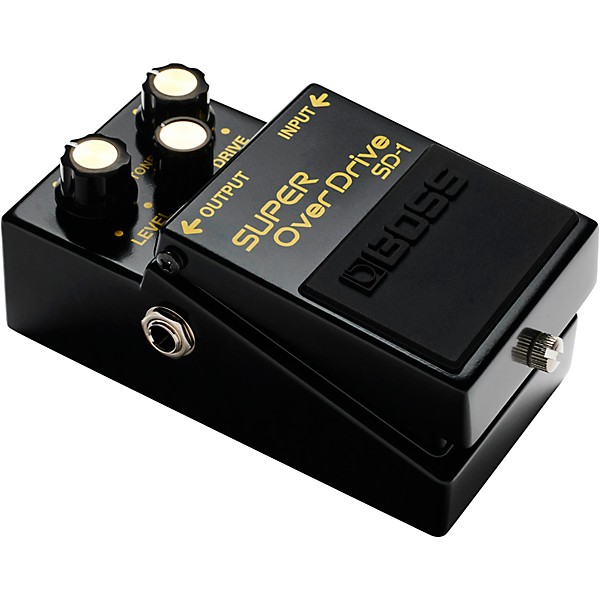 BOSS 40th Anniversary SD-1-4A Super OverDrive Effects Pedal Black