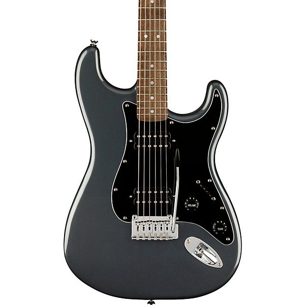 Squier Affinity Series Stratocaster HH Electric Guitar Charcoal