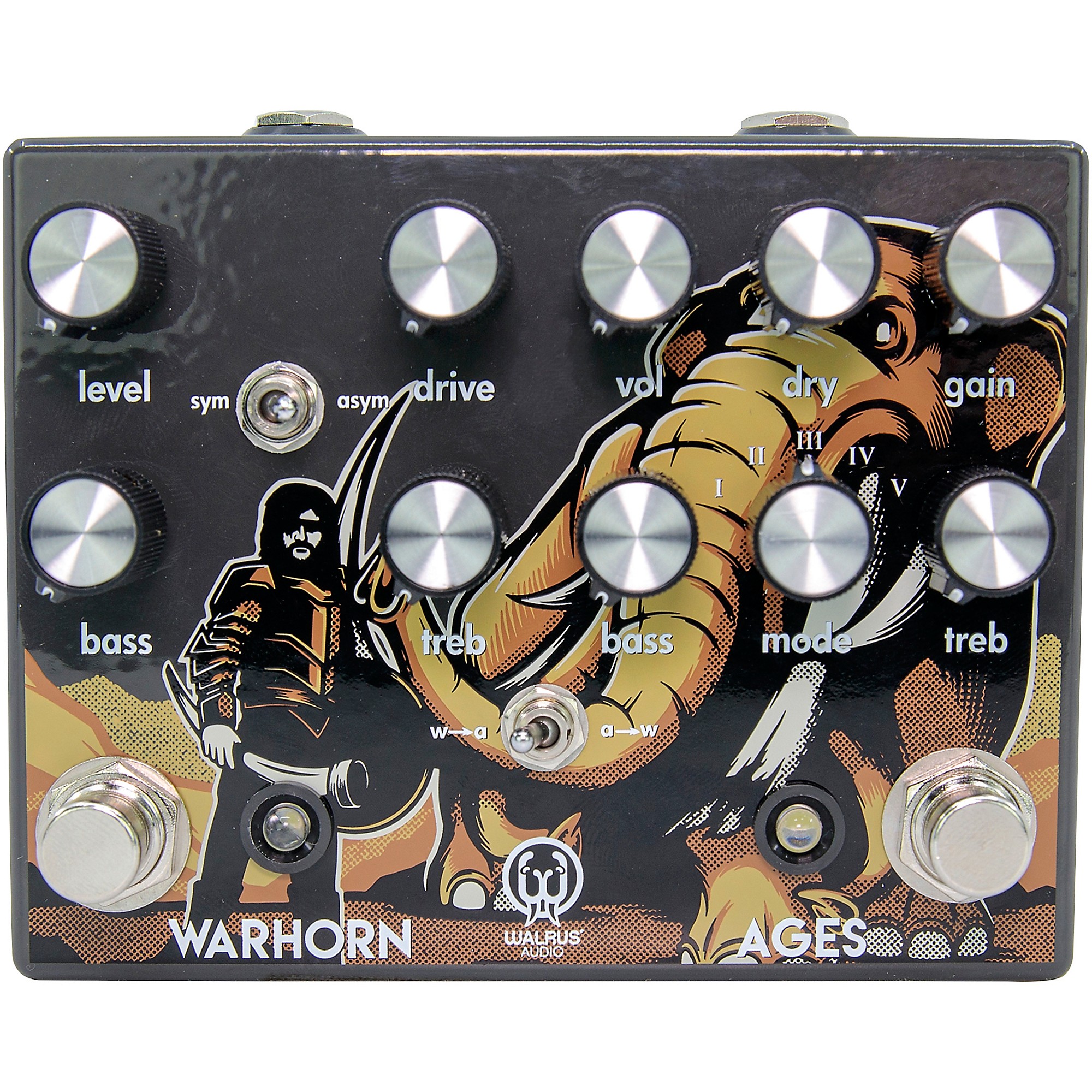 Clearance Walrus Audio Ages Five-State Overdrive and Warhorn Mid