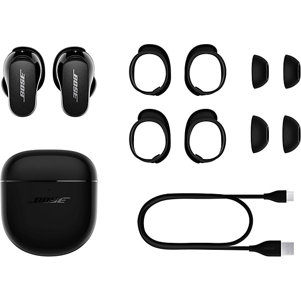 Bose QuietComfort Earbuds II Triple Black | Guitar Center