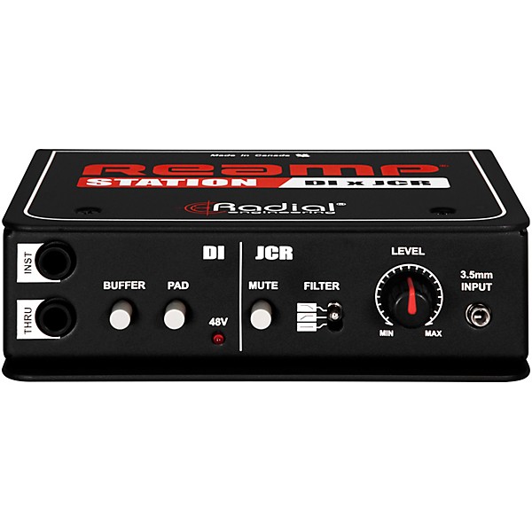Radial Engineering Reamp Station Studio Reamper & Direct Box
