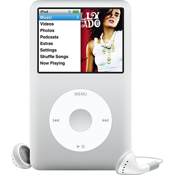 Apple iPod Classic 80GB 80 GB Silver | Guitar Center