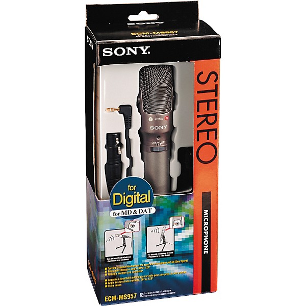 Sony ECM-MS957 Condenser Microphone | Guitar Center
