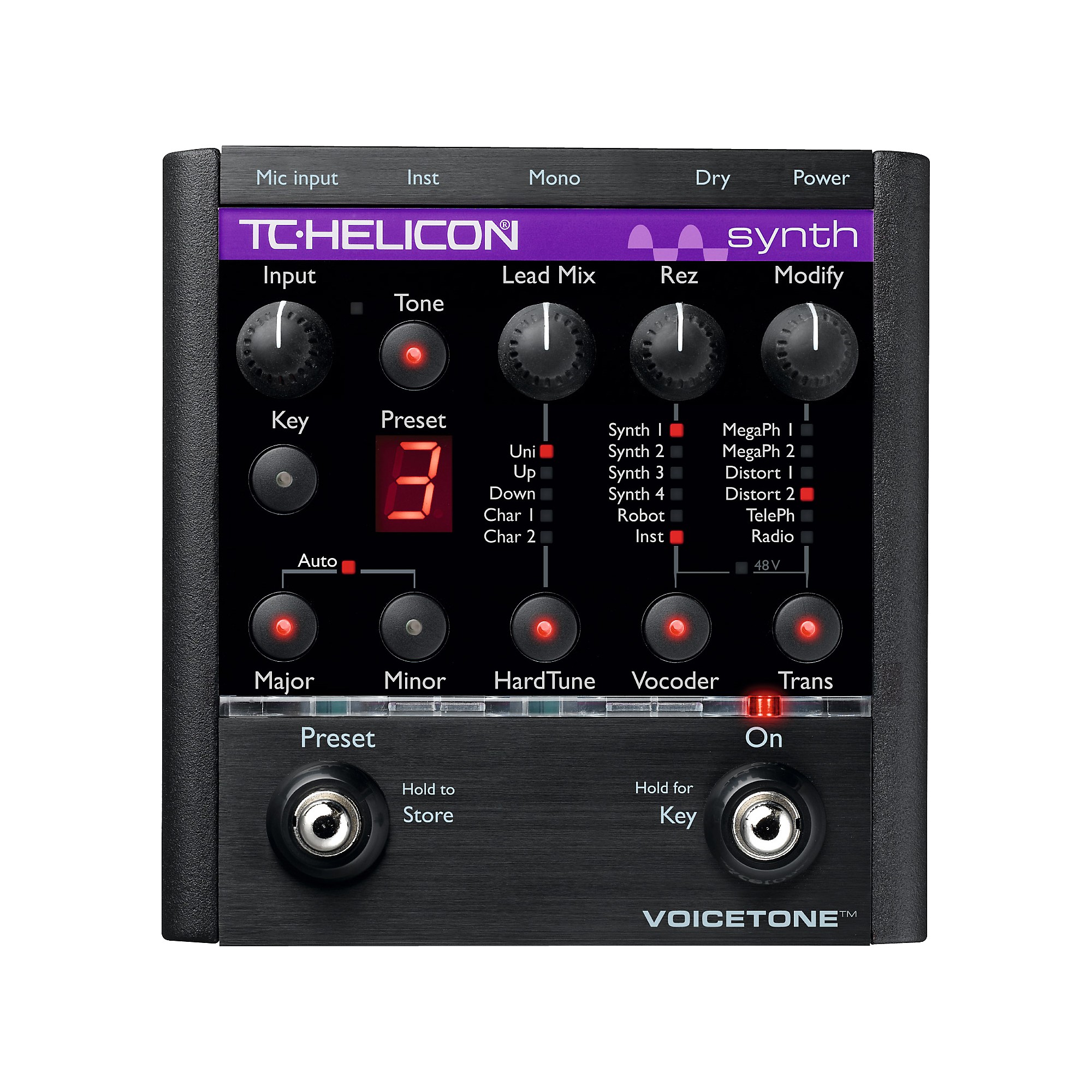 Restock TC Helicon VoiceTone Synth HardTune & Vocoder Pedal