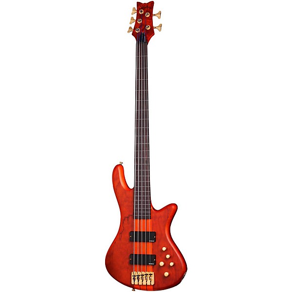 Schecter Guitar Research Stiletto Studio-5 Fretless Bass Satin