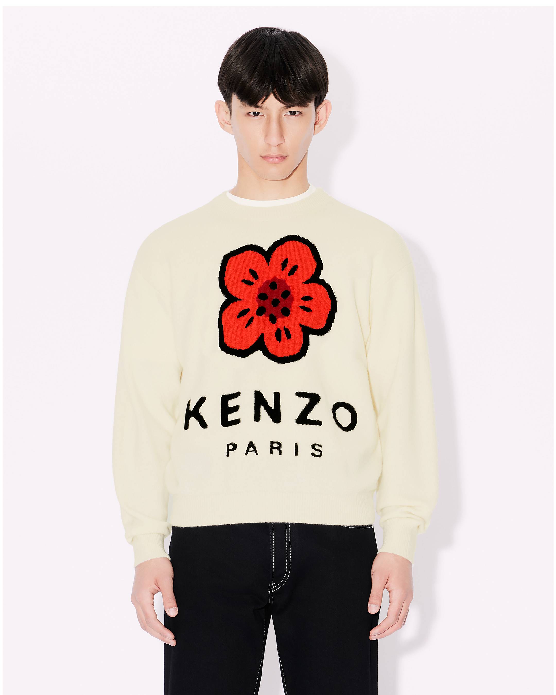 Boke Flower' jumper in wool | Men's | KENZO