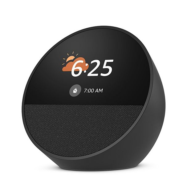 Amazon Echo Spot Smart Alarm Clock (2024 release)