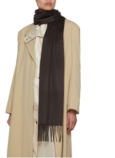 THE ROW | Victor Cashmere Scarf | BROWN | Women | Lane Crawford